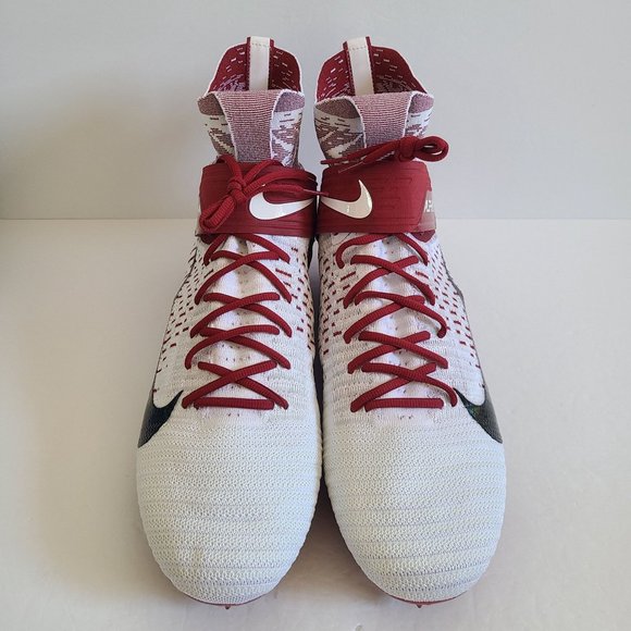 NEW Nike Alpha Menace Elite 2 Football Cleats BV2077-102 Size 16 White main image 5